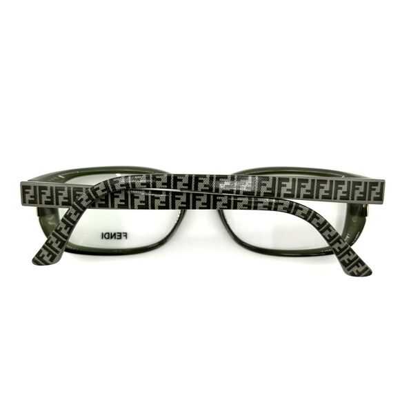 Fendi F999 Eyeglass Frames 135 Green | Eye-Bridge-Temple 50-15-135 | Italy - Picture 7 of 13